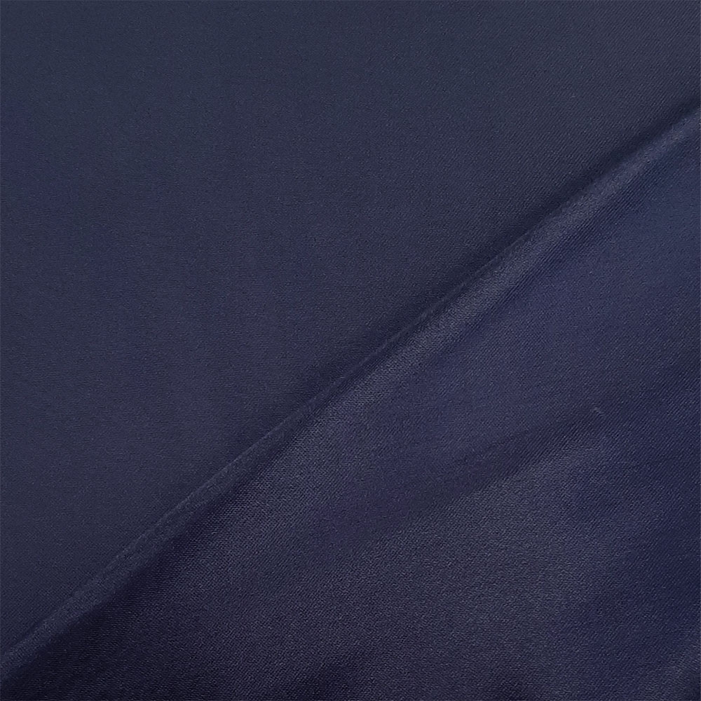 Satijn Julie - Elegante kledingstof - Marineblauw