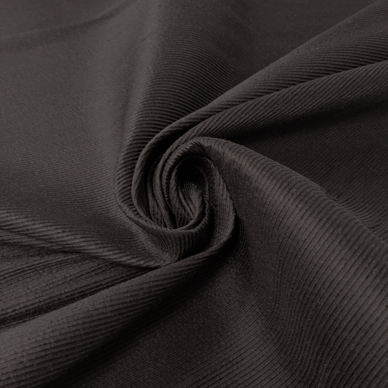 Sahco® B069 - Bekleding en decoratiestof - 100% zijde - Zwart