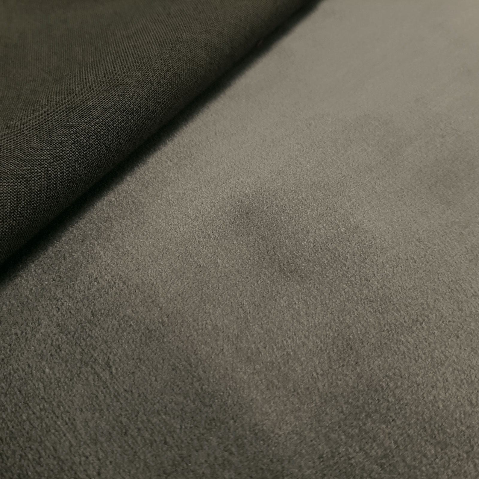 Sahco® Devon 2271 - Velours fluwelen meubelstof - 100% zijde - Platinum