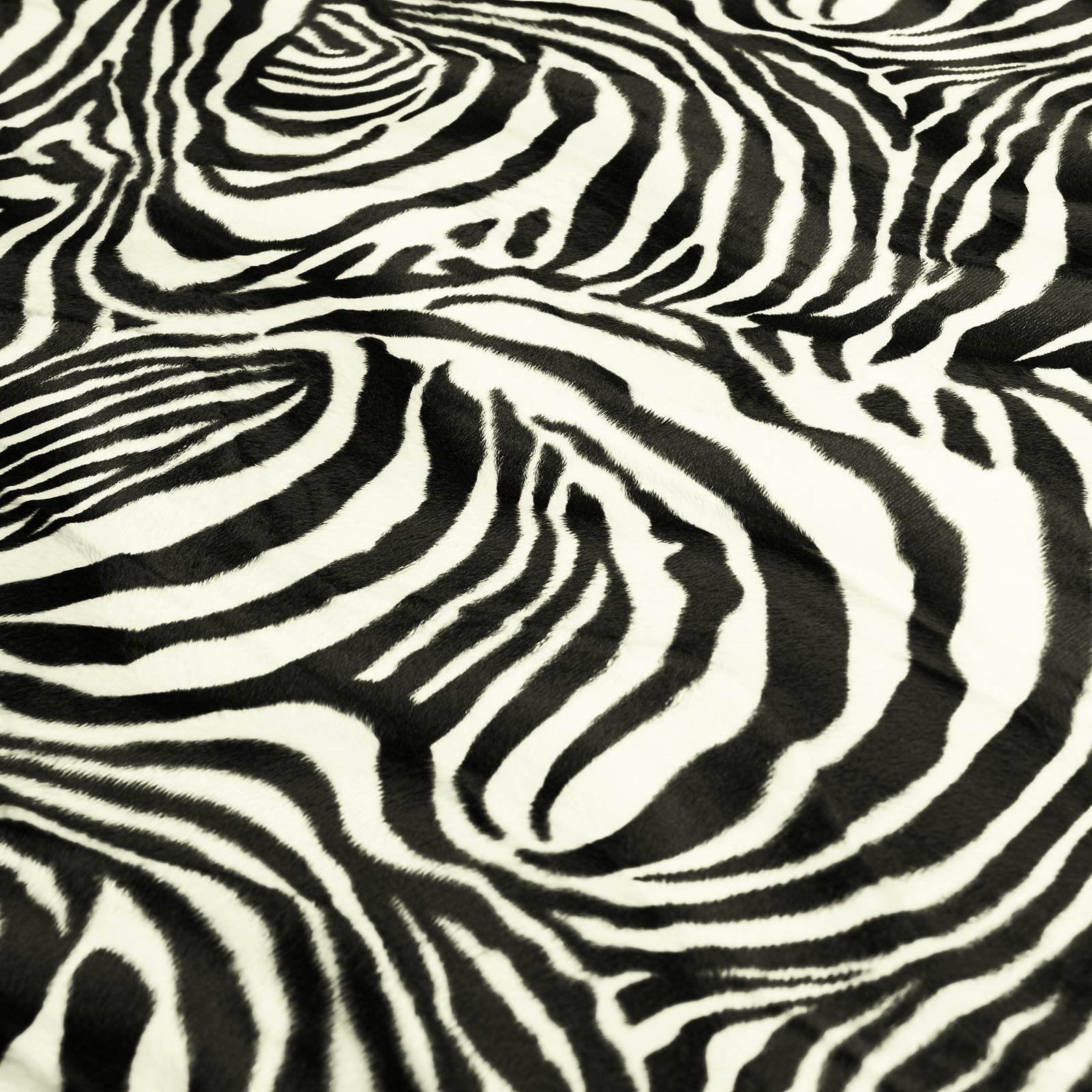 Zebra Kunstvacht (10 cm Stappen)