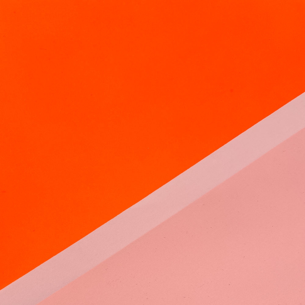 Suri - Reflecterende stof - Neon Oranje - per 10cm