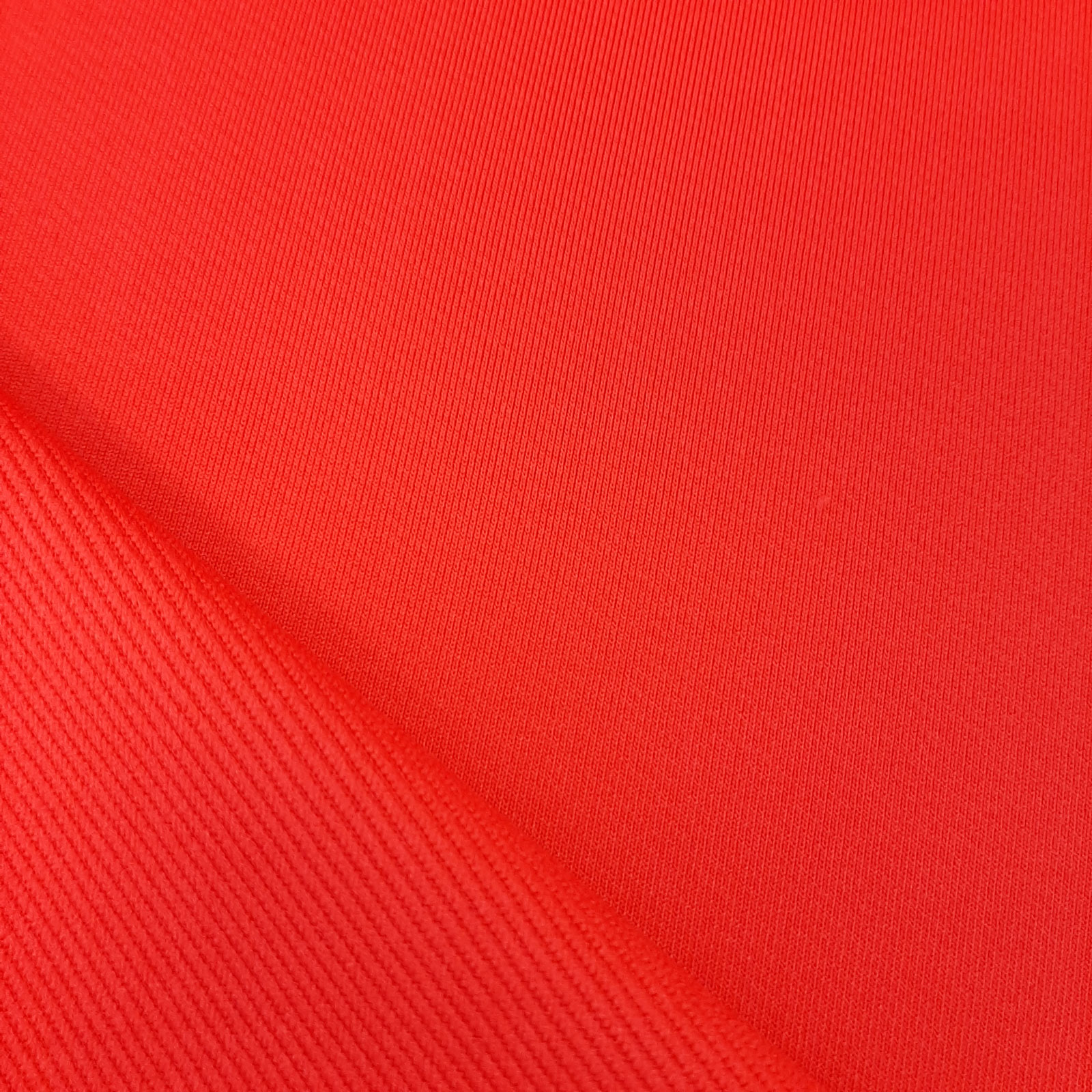 Funley Elastische Coolmax® Jersey stof - 4-way-stretch - Helder rood