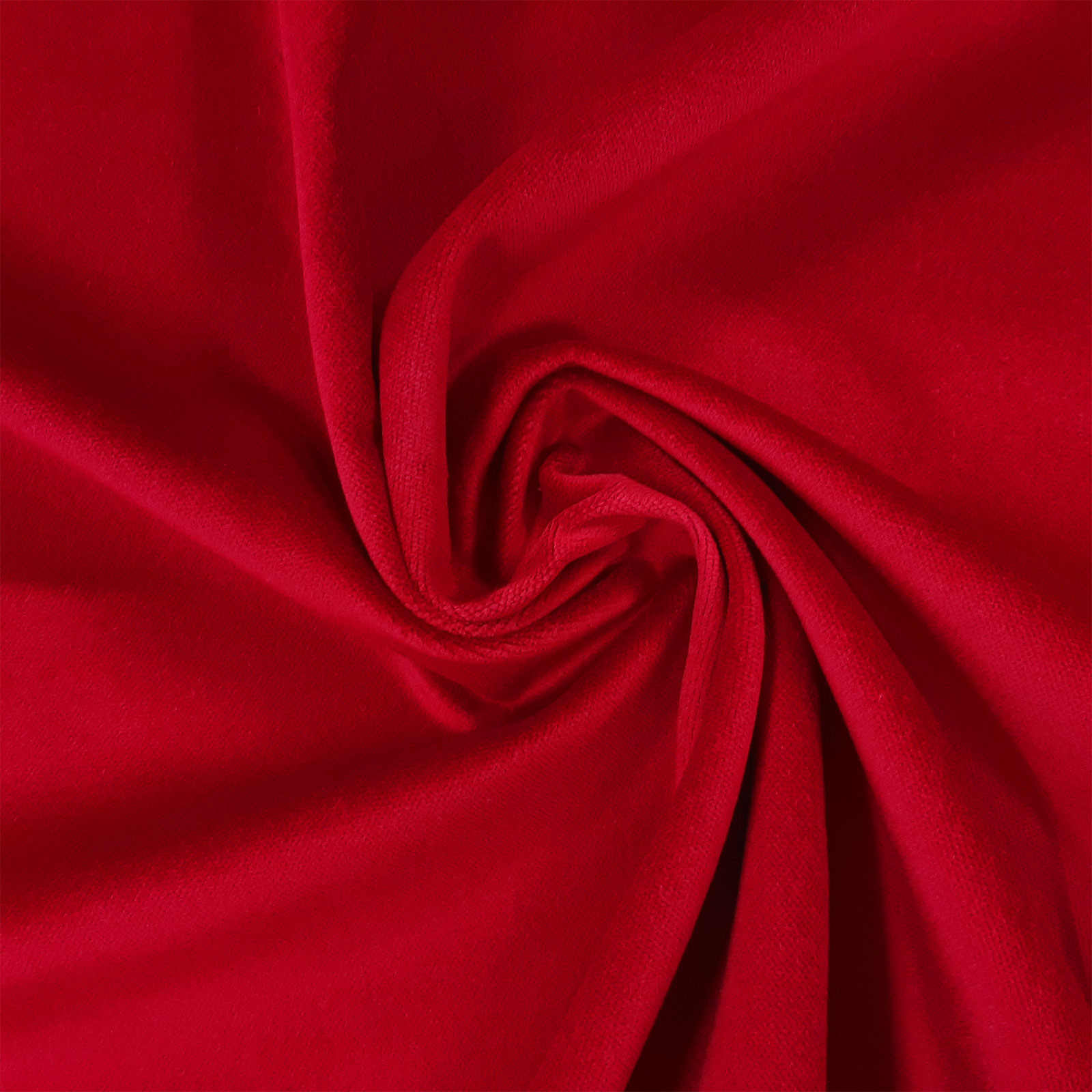 Franz - Garment fluweel / katoen fluweel - rood