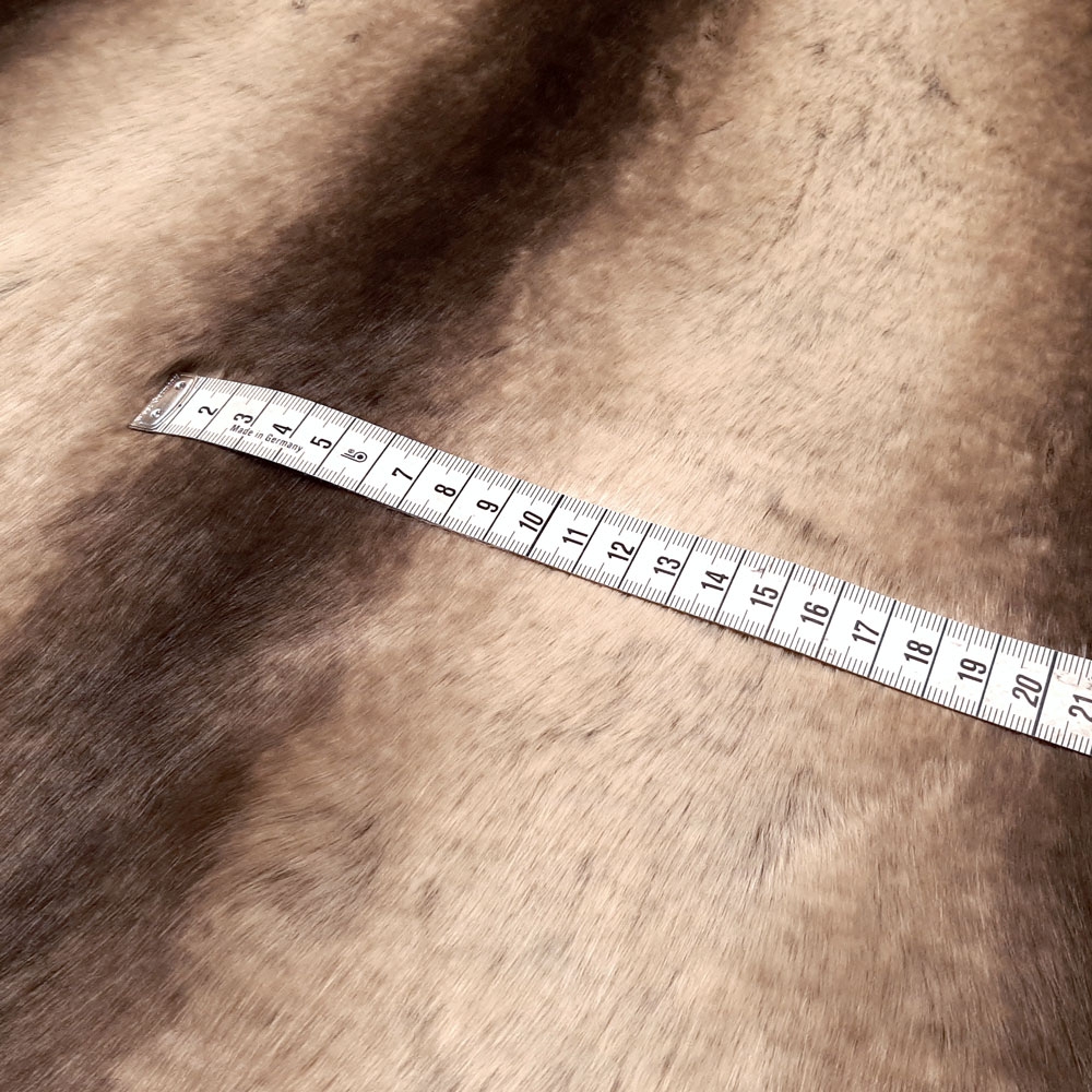 Wasbeer Geweven bont - per 10cm
