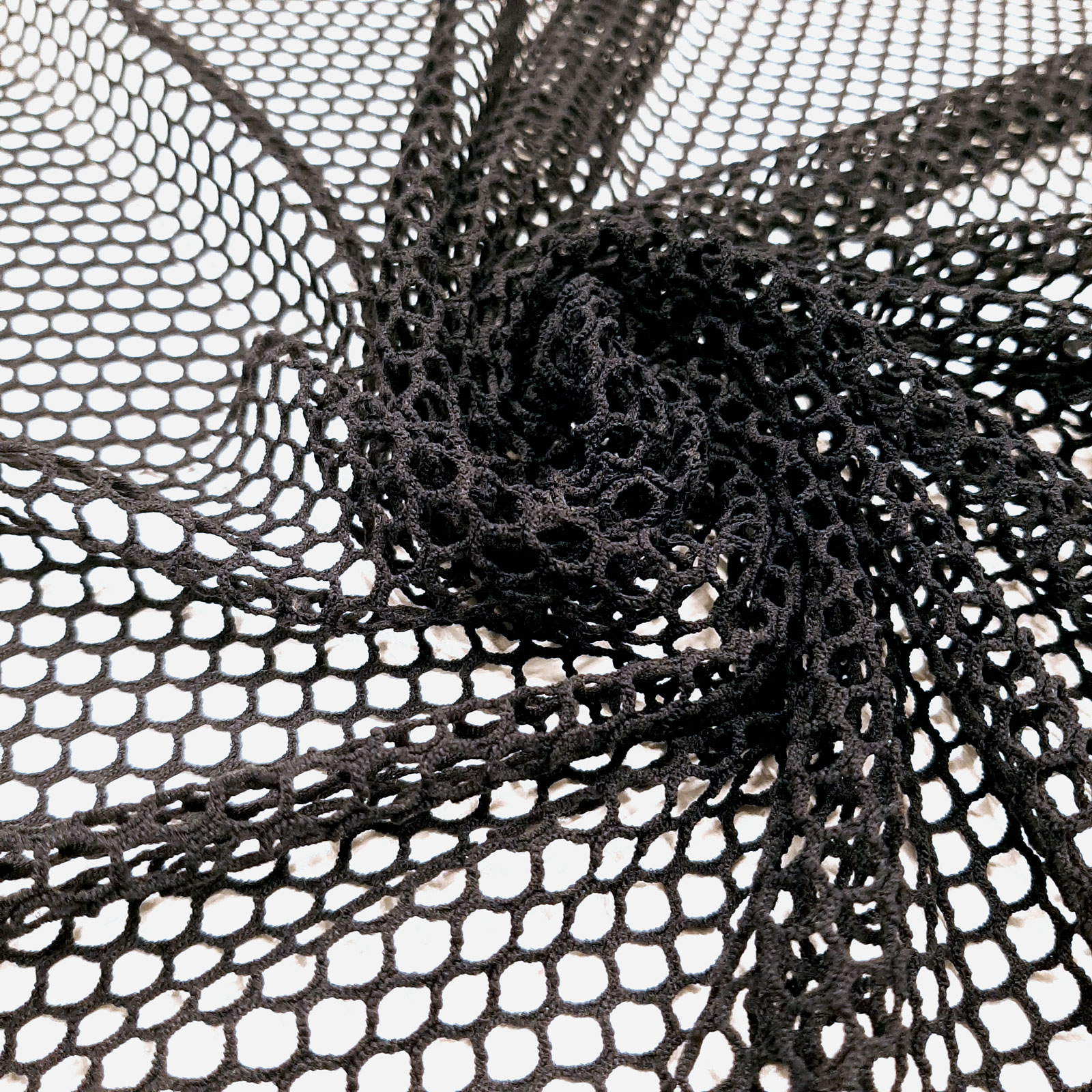 Willow - Gebreide mesh - Zwart