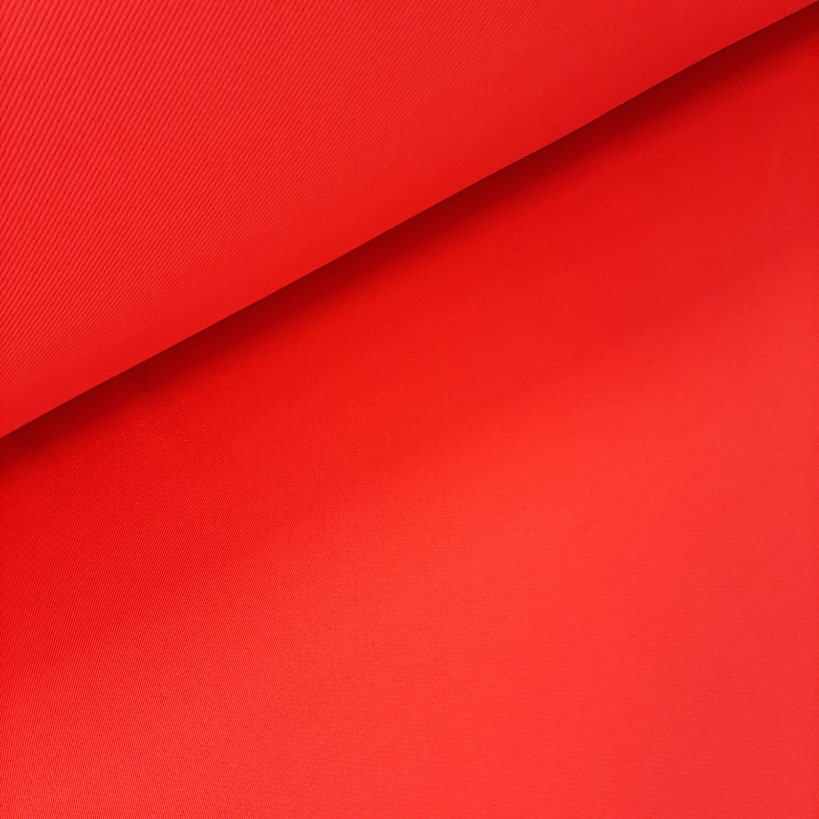 Funley Elastische Coolmax® Jersey stof - 4-way-stretch - Helder rood
