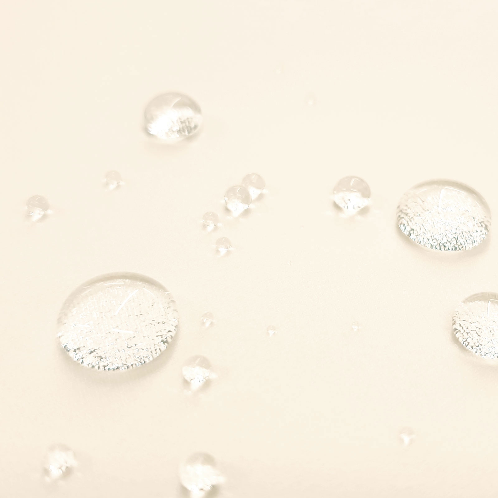 Phoebe - waterdichte geweven stof met microfleece - crème-wit