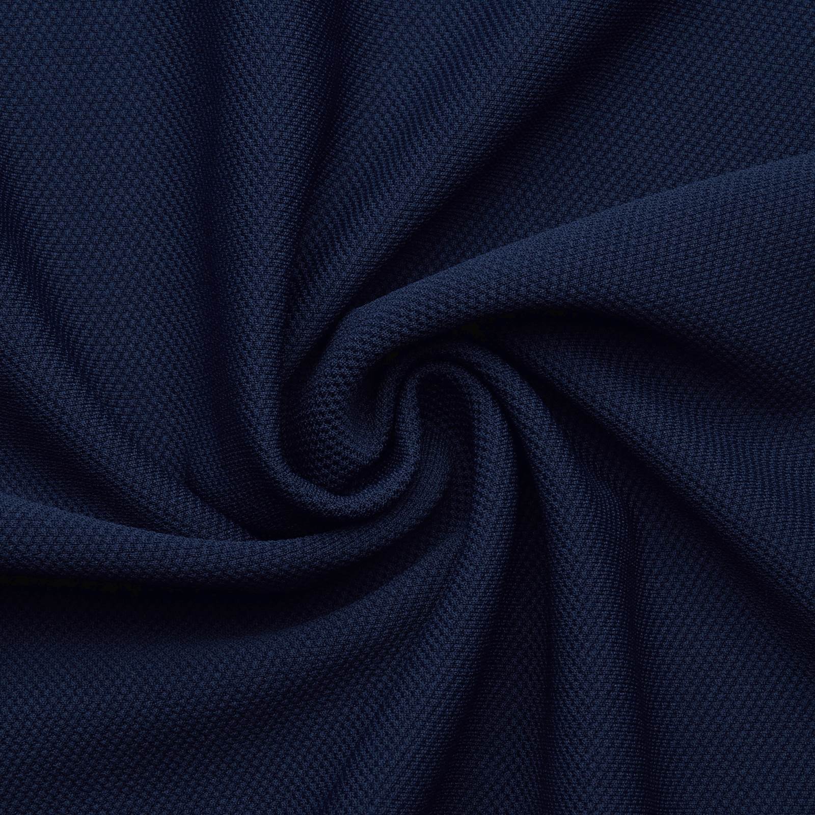 Coolmax® Picqué - Bi-elastische functionele stof - Marineblauw