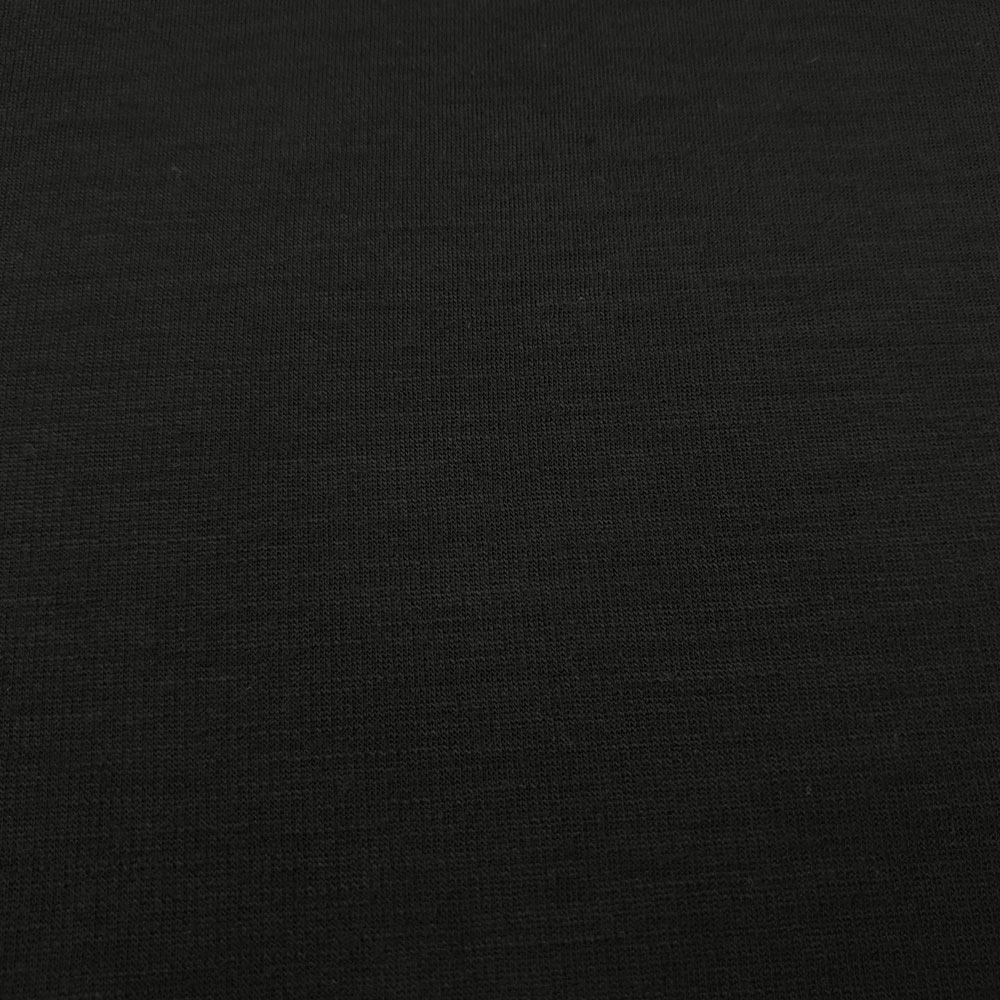 Amanda - Merino Double Face Jersey - Oversize 170 cm - Zwart
