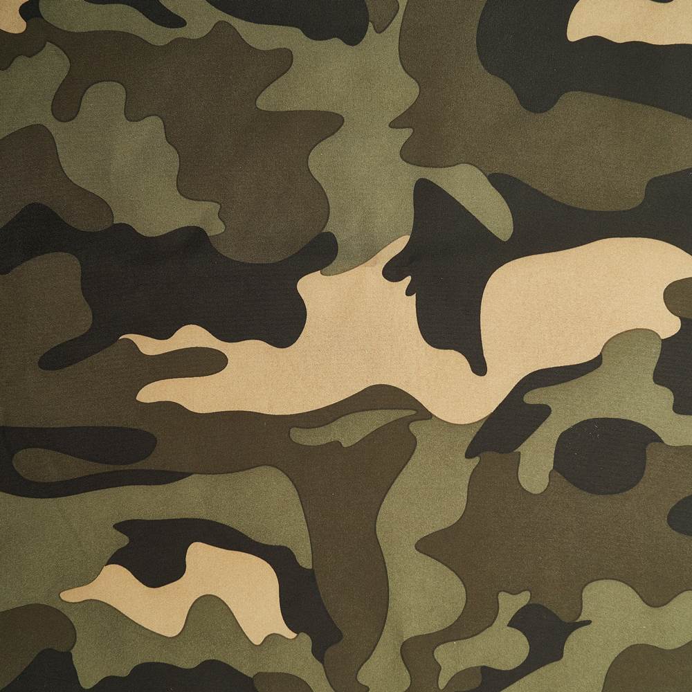 Gotcha - 4-kleuren camouflage print buitenstof met membraan