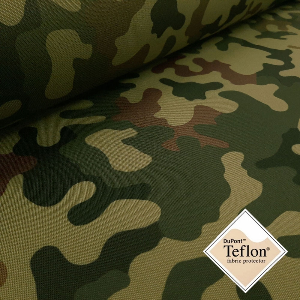 General - Camouflage met Teflon®-impregnering & PU-coating
