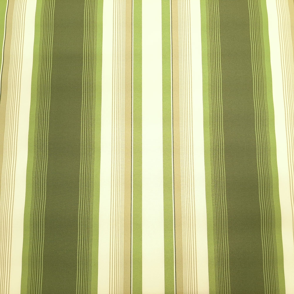 Camping - Stripe kleurige stof - UPF 50 - Olijf