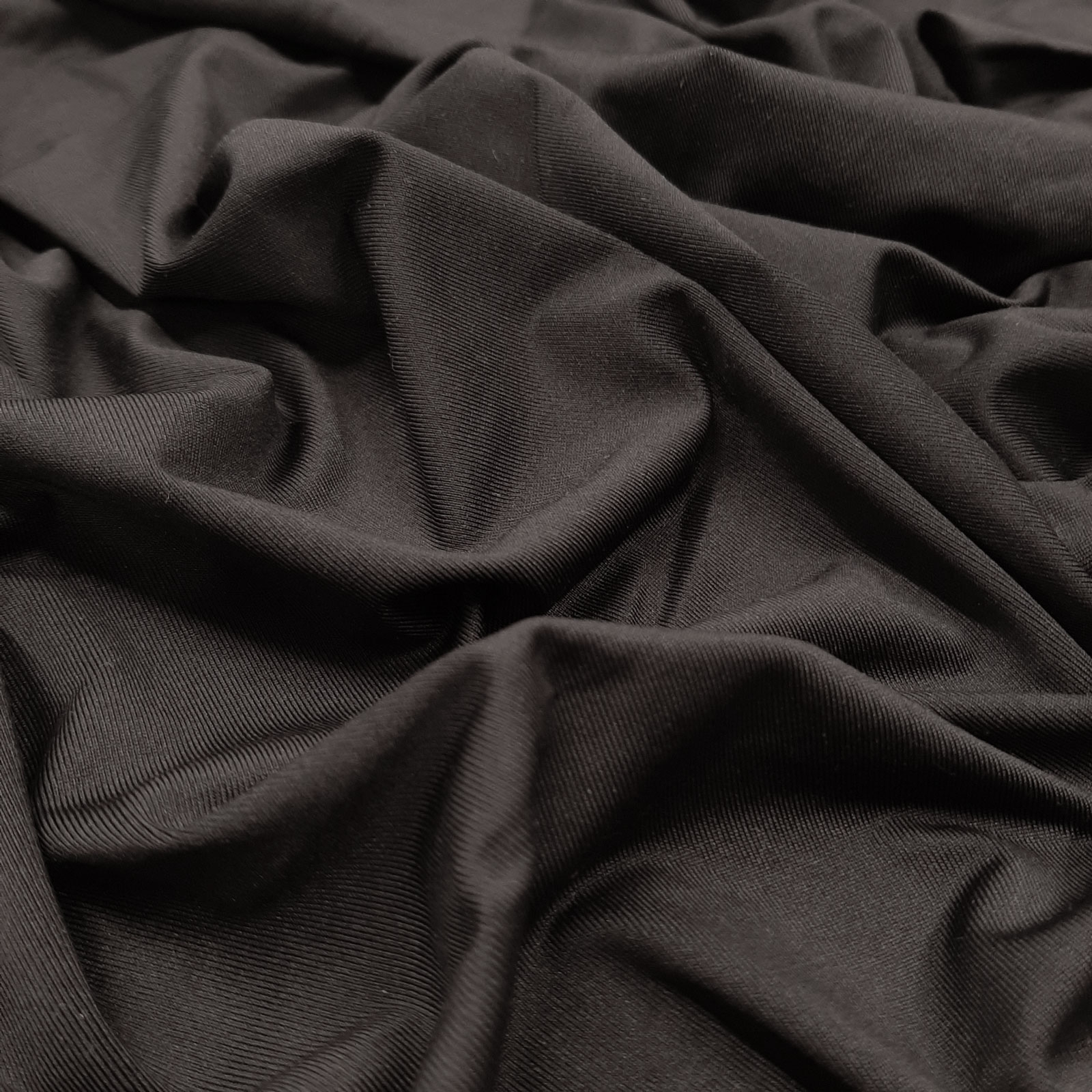 Marlu - Coolmax® Jersey - Silver Finish - zwart