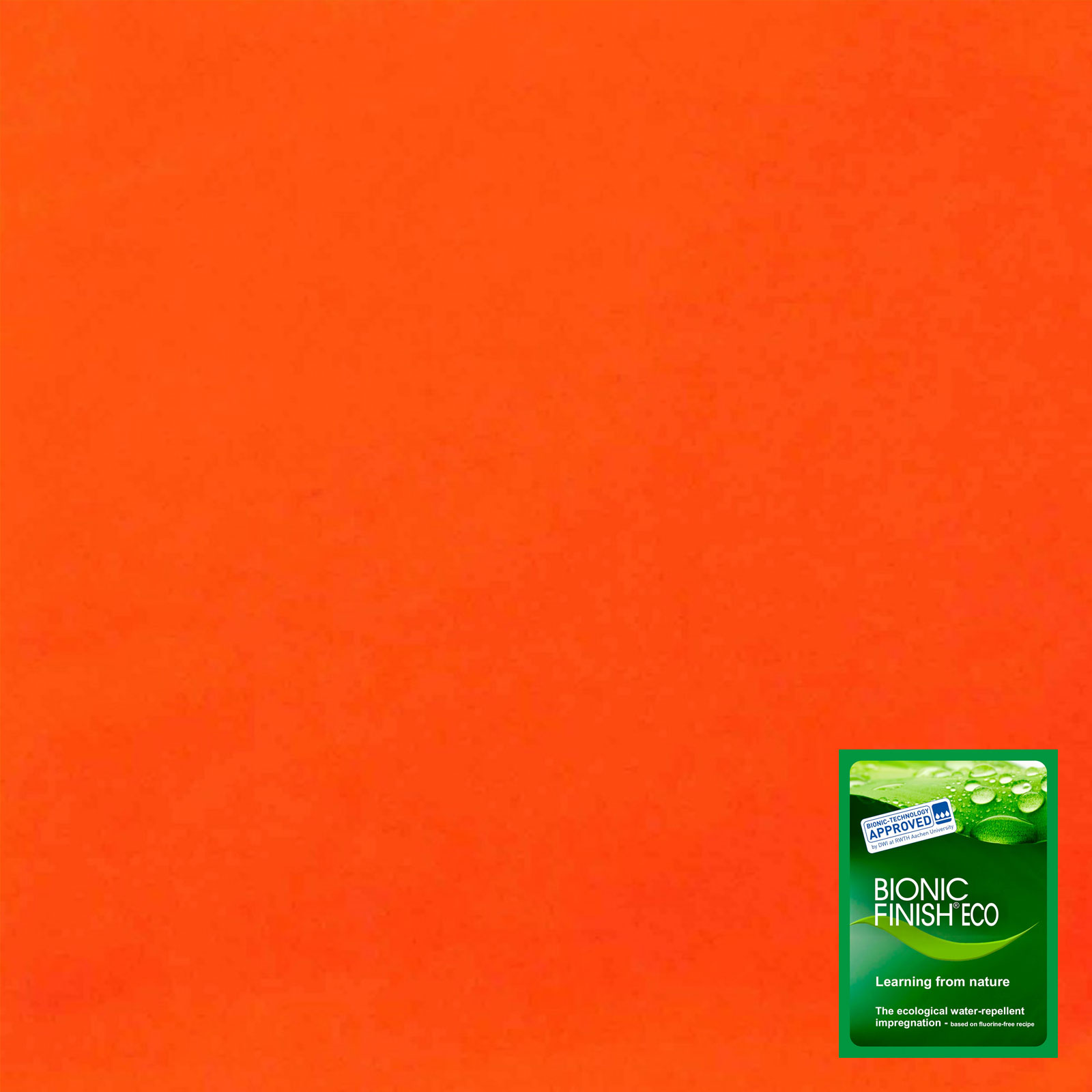 Peach fluorescerende kleuren (EN20471) - Outdoor Stof met Impregnatie - Neon Oranje