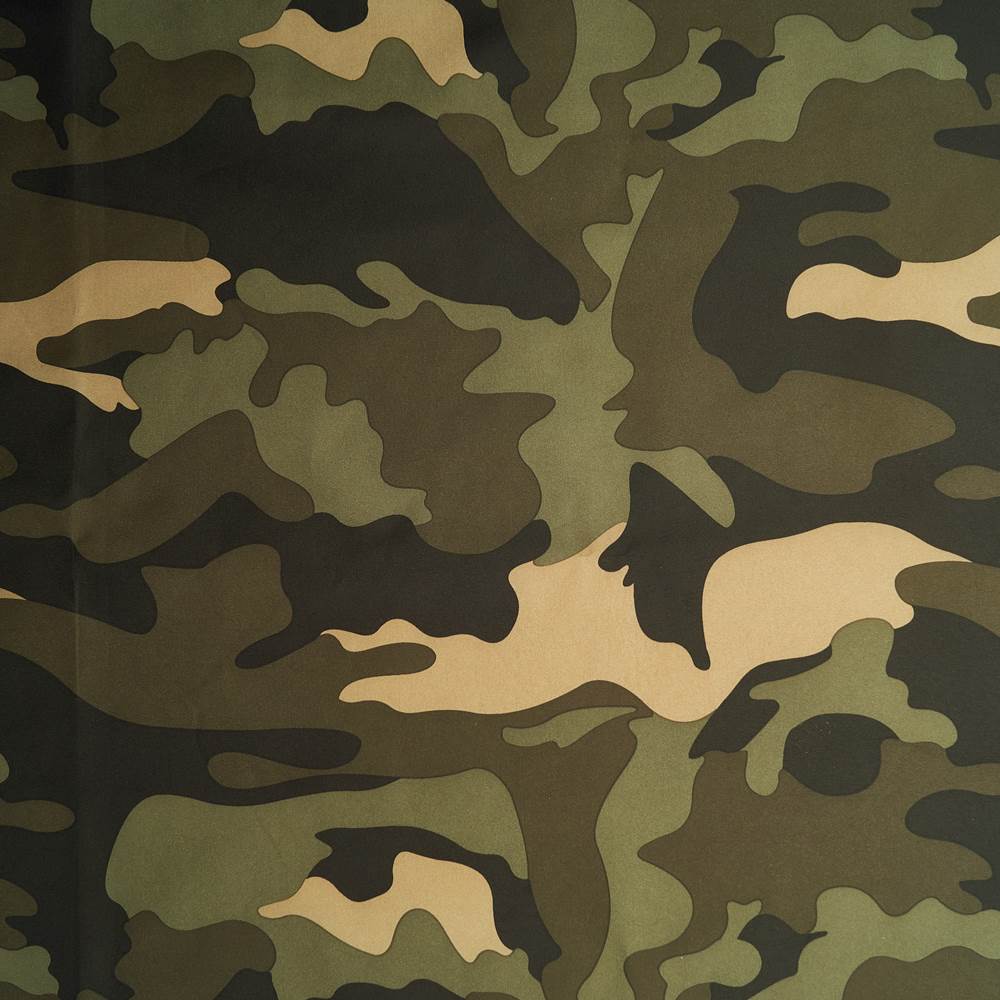 Gotcha - 4-kleuren camouflage print buitenstof met membraan