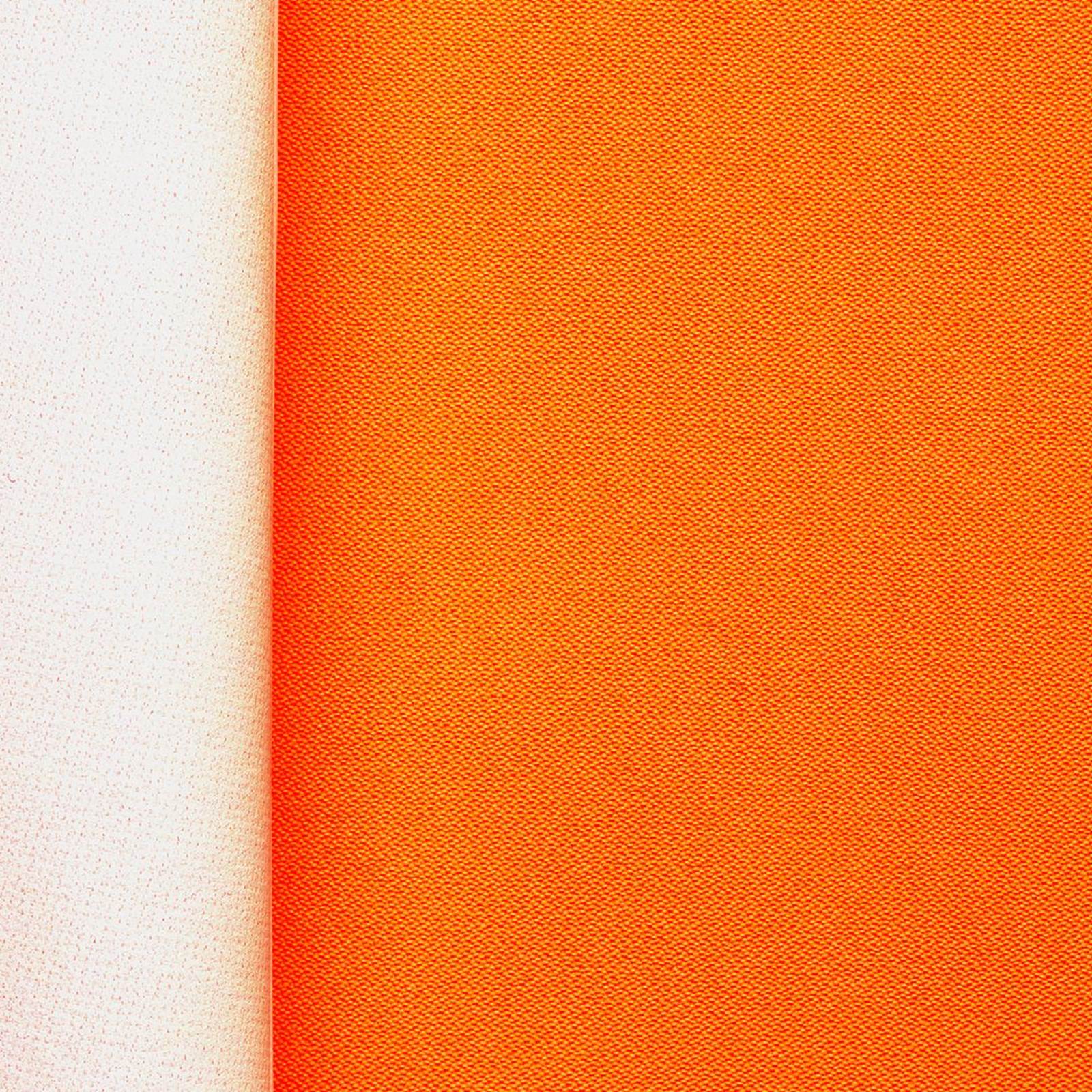 Greta - Buitenstoflaminaat winddicht, waterdicht, ademend - neon oranje