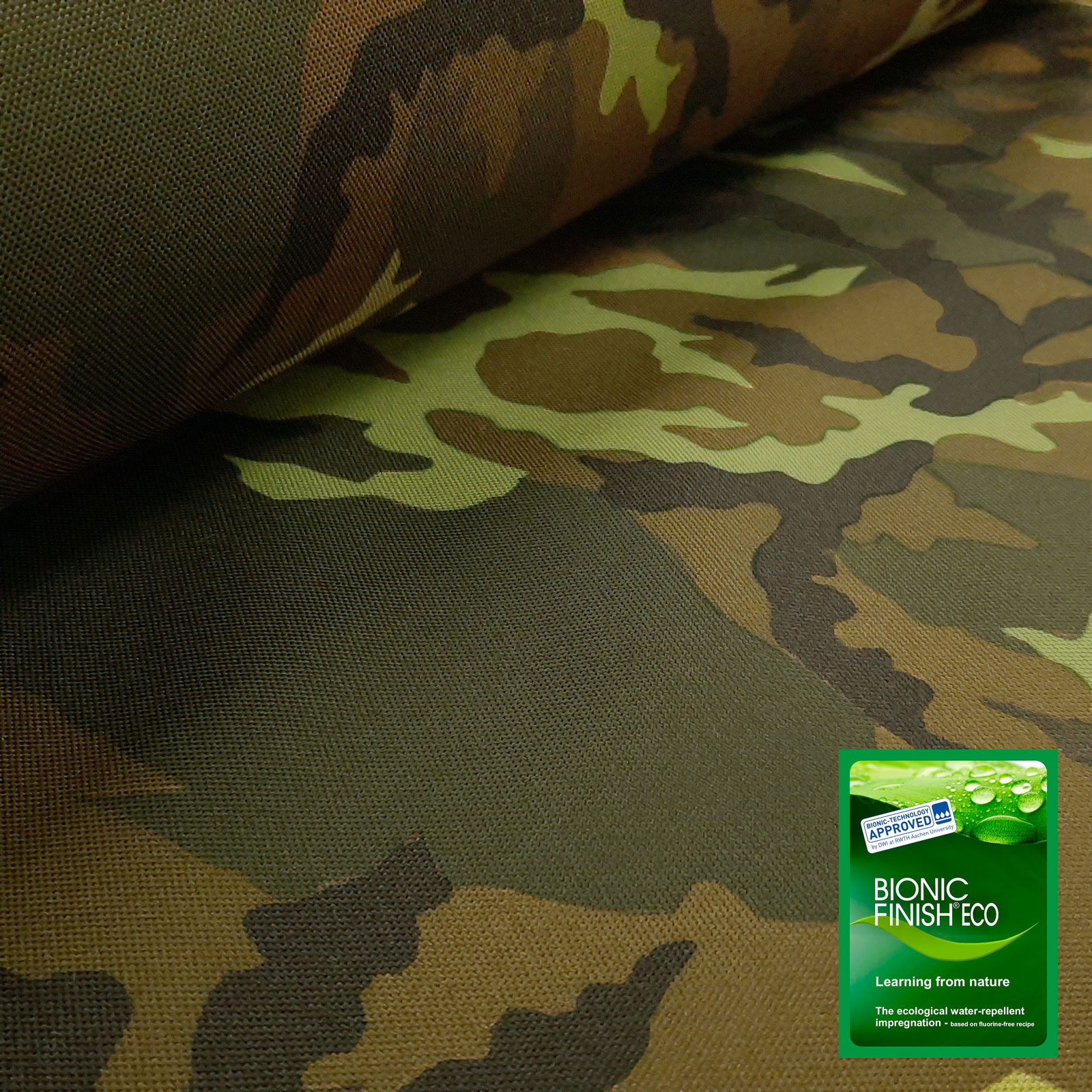 Lieutenant - Camouflage met BIONIC FINISH® ECO impregnatie & PU-coating