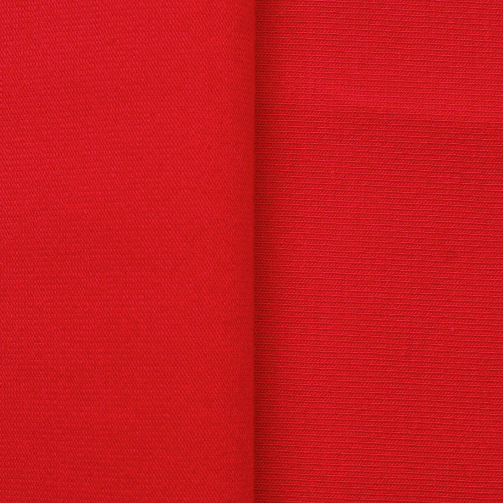Katoen-Jersey - rood