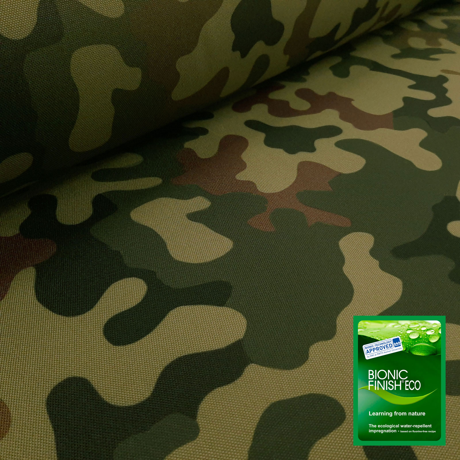General - Camouflage met BIONIC FINISH® ECO-impregnering & PU-coating